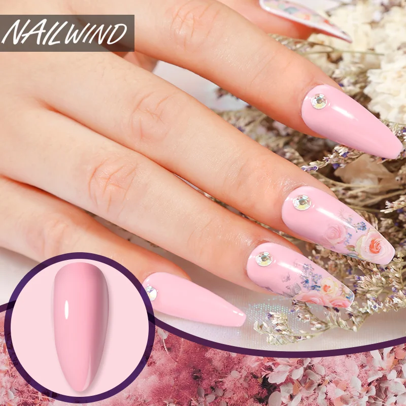 NAILWIND Semi-permanent Varnish UV Led Gel Nail Polish Esmaltes Hybrid Reflective Regular Manicure Top Base Coat Glue Nail Art