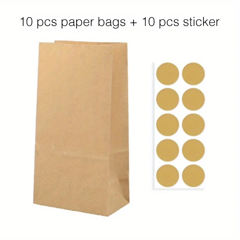 Vibrant Assorted Stand-Up Favor Bags with Stickers - Ideal