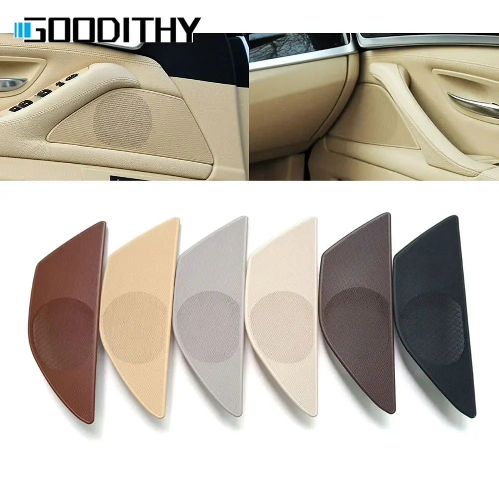 Stereo Speaker Tweeter Audio Speakers Kit Midrange Speakers Audio Speaker Adapter Interior Front Door Loudspeaker Cover Audio Loud Speaker Panel Trim Replacement For BMW 5 Series F10 F11 523 525 530 535