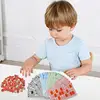 Bingo Games for Family Portable Wooden Travel Bingo Set Learning & Education Strategy Board Games Russian Toys for Birthday 3
