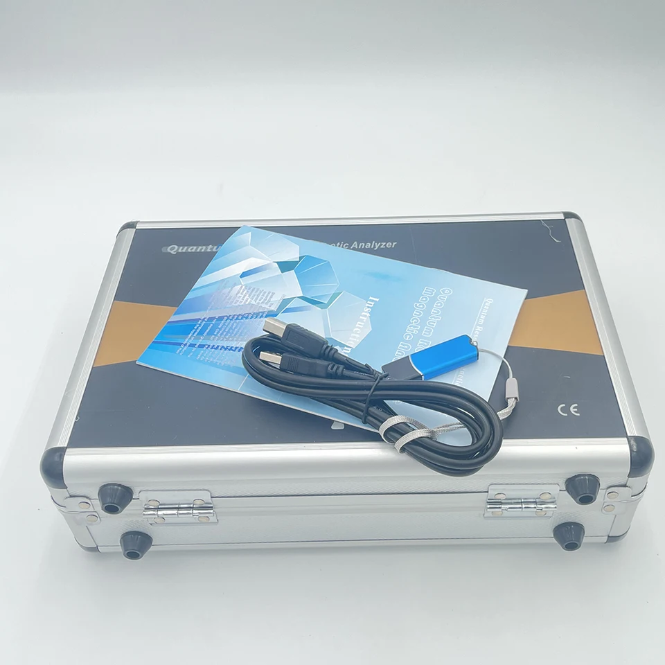 最新のパームモデル量子共鳴磁気アナライザー身体健康チェックセット