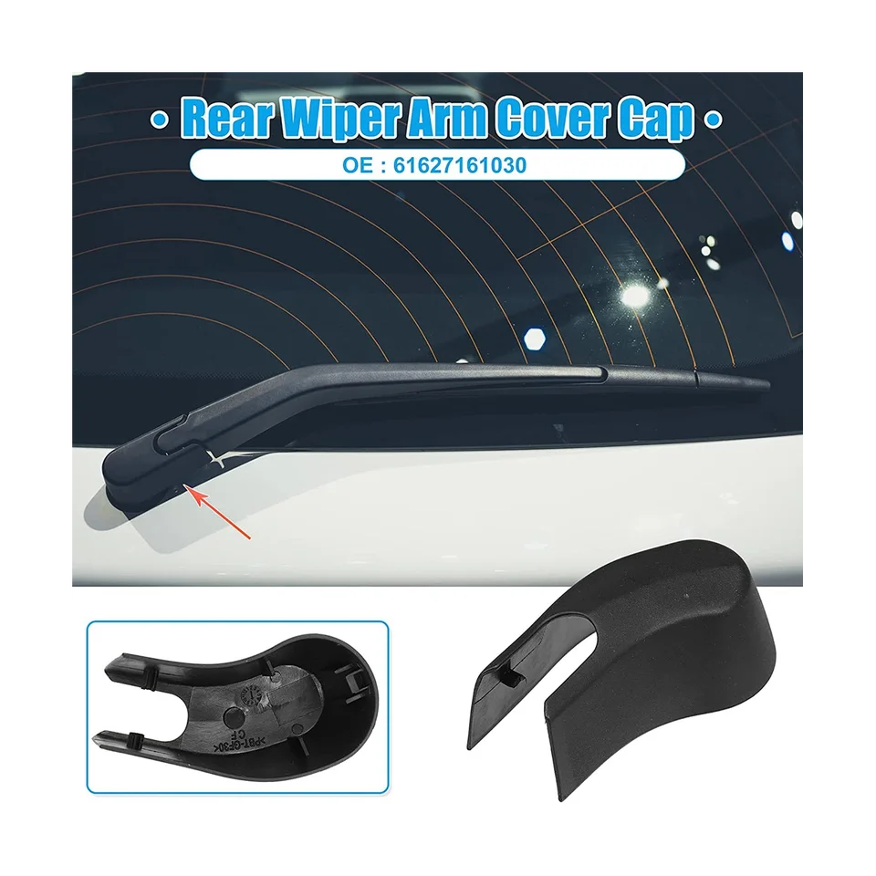 Cache-écrou De Bras D'essuie-glace Arrière Pour BMW X5 E70 2007-2013 - Référence 61627161030 - Protection Contre La Poussière Et La Corrosion - 9