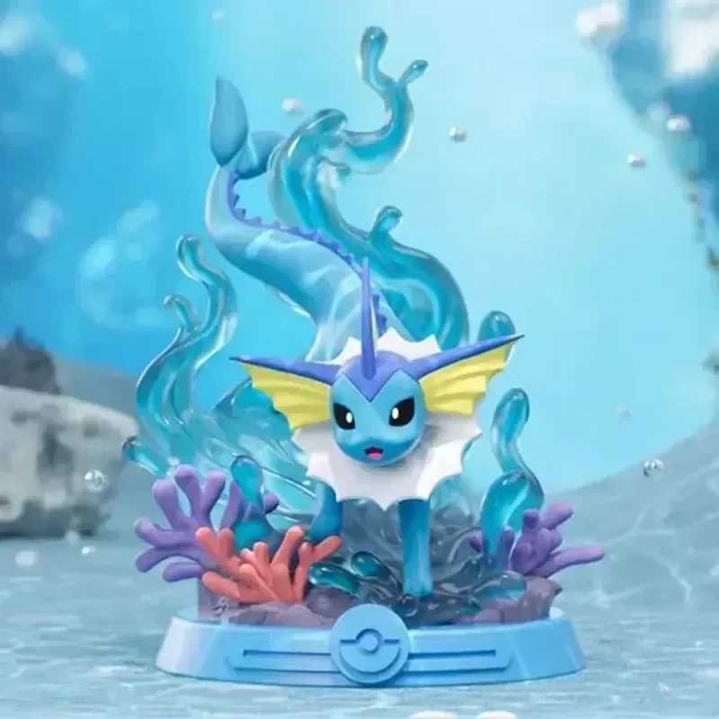 

New Pokemon Figure Blind Box Eevee Figure Sylveon Vaporeon Anime Figure Eeveelution Figure Special Surprise Box Statue Doll Gift