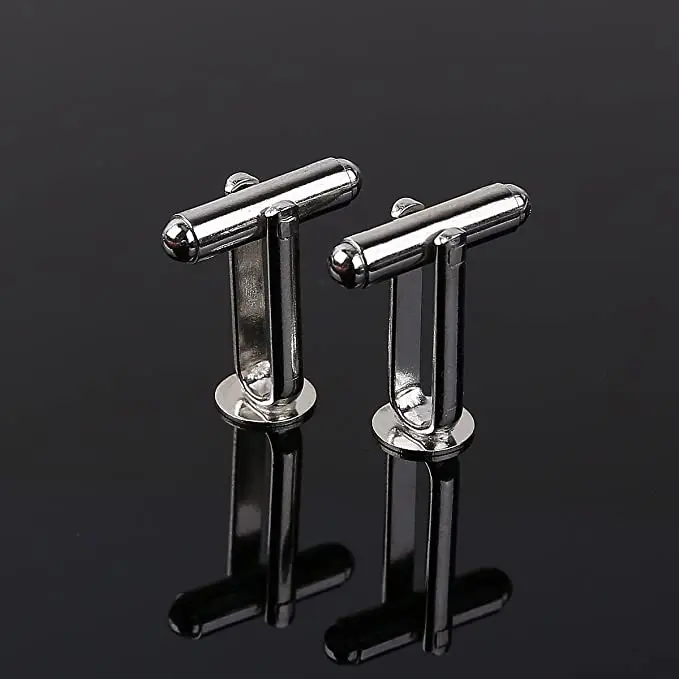 10 Stück 6 mm/8 mm/10 mm/12 mm Manschettenknopf, blanko, Cabochon-Basis, Großpackung für Herren, Hemdmanschetten, DIY-Schmuckherstellung, Zubehör, Kunst, Geschenk – Detail 10
