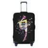 Graceful Gymnastics Print Suitcase Cover Girly Art Vacation Business Useful Luggage Supplies Protector 2
