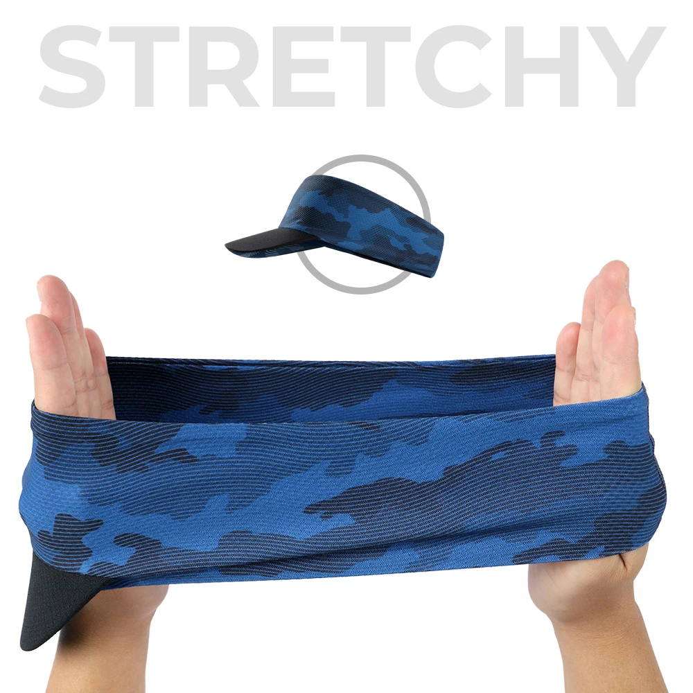 Summer Cooling Sun Visor Cap Cycling Breathable Sweat Wicking Running Bike Hat Outdoor Hiking Tennis Sports Cap Quick-Dry Caps 3