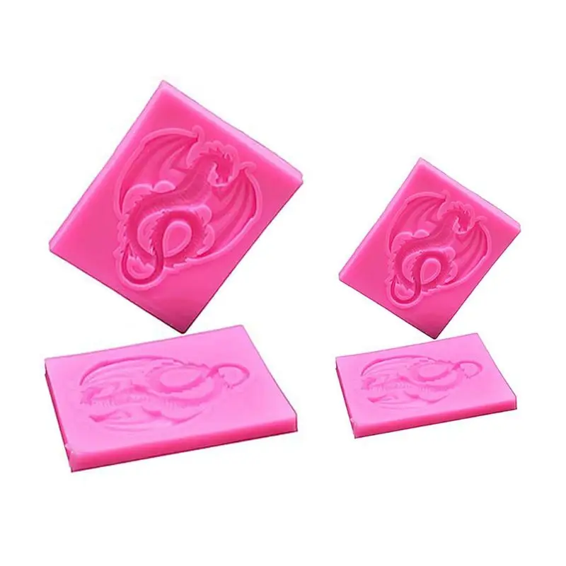 

Dragon Epoxy Mold Resin Pendant Making Silicone Mold Keychain Charm Pendant