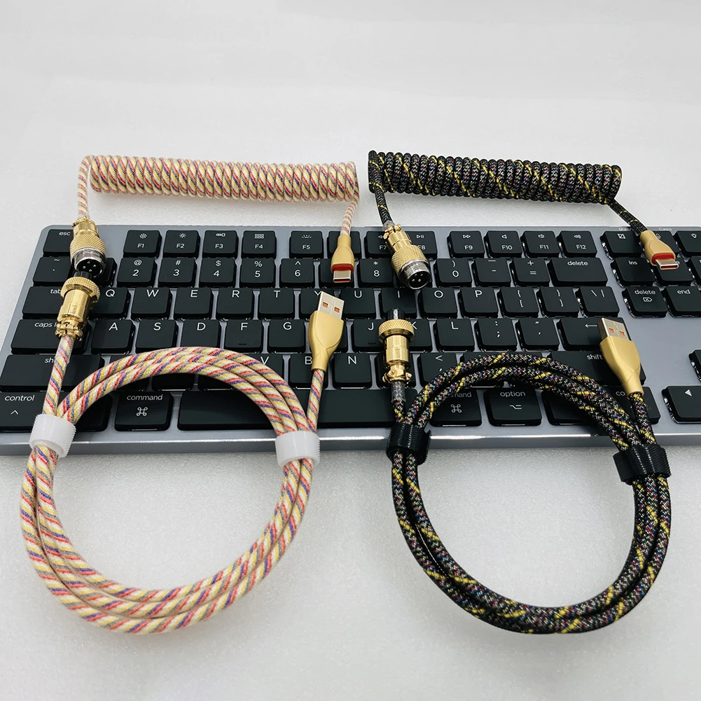 TypeCUSBCableMechanicalKeyboardCoiledCableWireMechanical