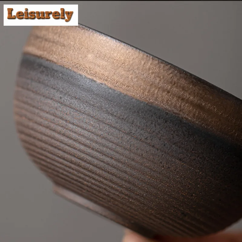 Retro Gilded Iron Glazed Coarse Pottery Tea Set Complete Set Matcha Whisk Japanese Matcha Set Kit Tea Holder Tea Ceremonial gift