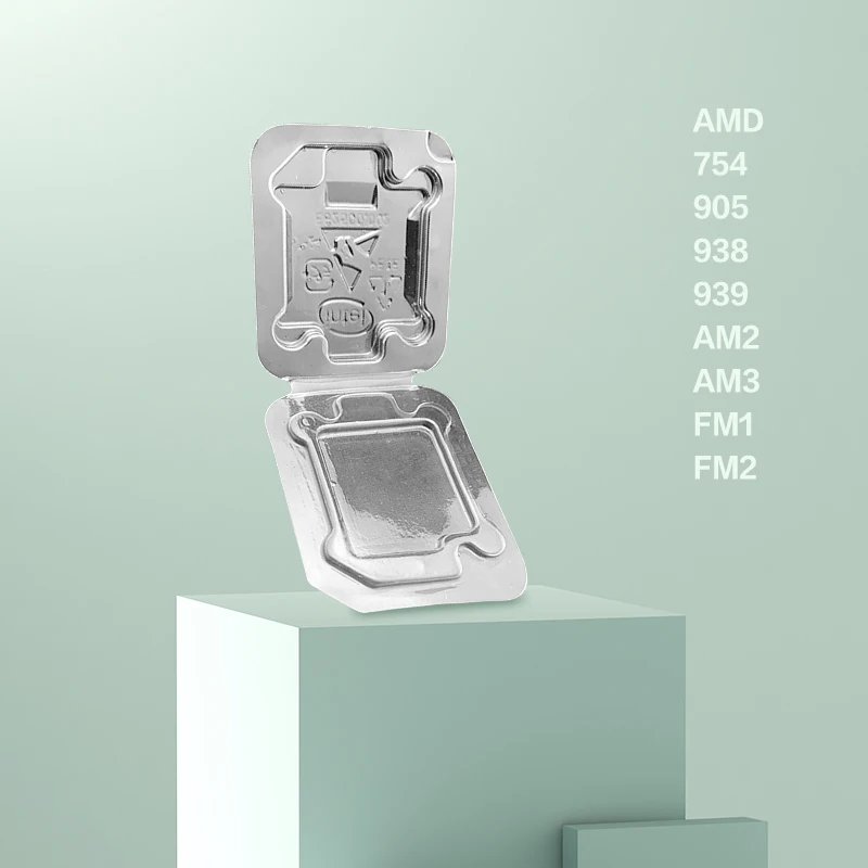 CPU Clamshell Tray Box 10pcs For AMD 754 905 938 939 AM2 AM3 FM1 FM2 cpu tray box
