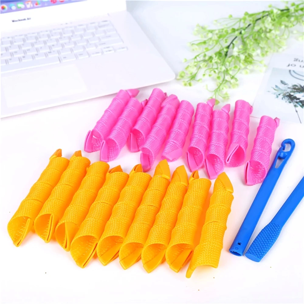 10/20Pcs Hair Rollers(20/45/50/55cm)Snail Shape Not Waveform Spiral Round Curls Hair Curler Soft Hair Curler Magic Hair Rollers new owon ag4151 single150mhz 400msa s 14bits dds arbitrary waveform generator