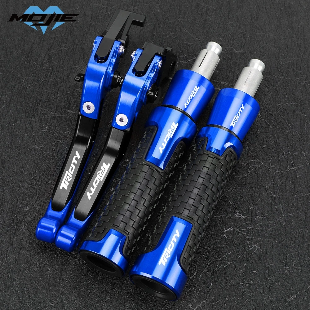 

For YAMAHA TRICITY125 TRICITY155 TRICITY 125 155 Motorcycle Folding Extendable Adjustable Clutch Brake Levers Handbar End Grips