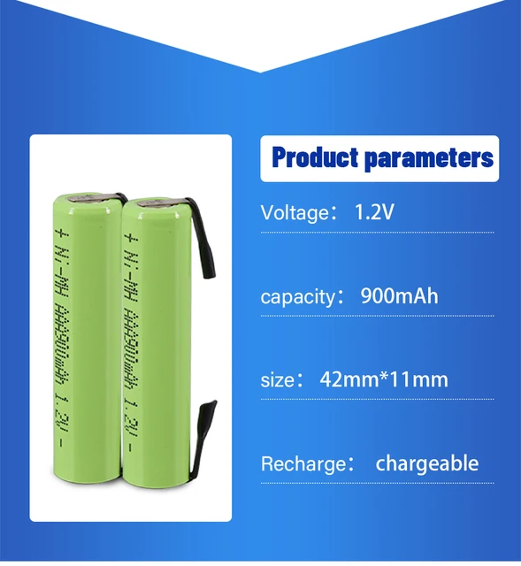 A2Pro accu Ni-Mh 3300mah 1,2v pour soquet chauffe-bougie