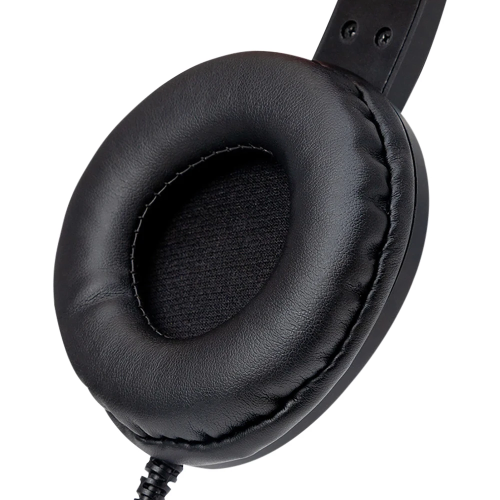 Wired USB Headset Call Center Headphones with Microphone Noise Cancelling Over Gaming Over-Ear Headsets for Computer PC Laptop 4