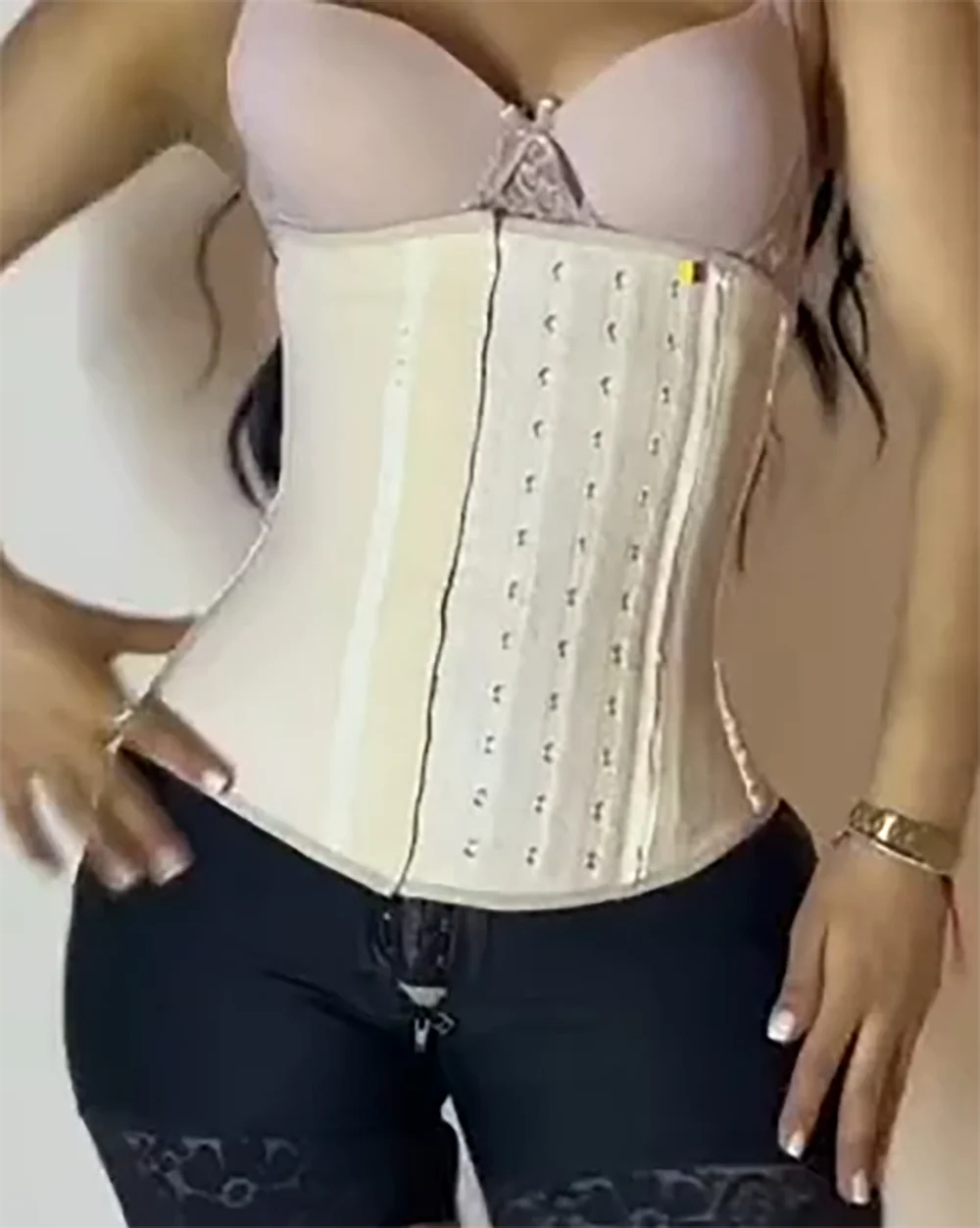 High Waist Trainer Body Shaper Flat Belly Belt Stretch Shapewear With Hook Butt Lifter Controlling Body Shape Girdling Belt