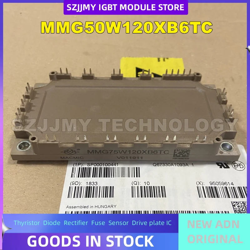 

MMG50W120XB6TC MMG50HD120XB6TC MMG75W120XB6TC MMG40H120XB6TC NEW ORIGINAL IGBT MODULE IN STOCK