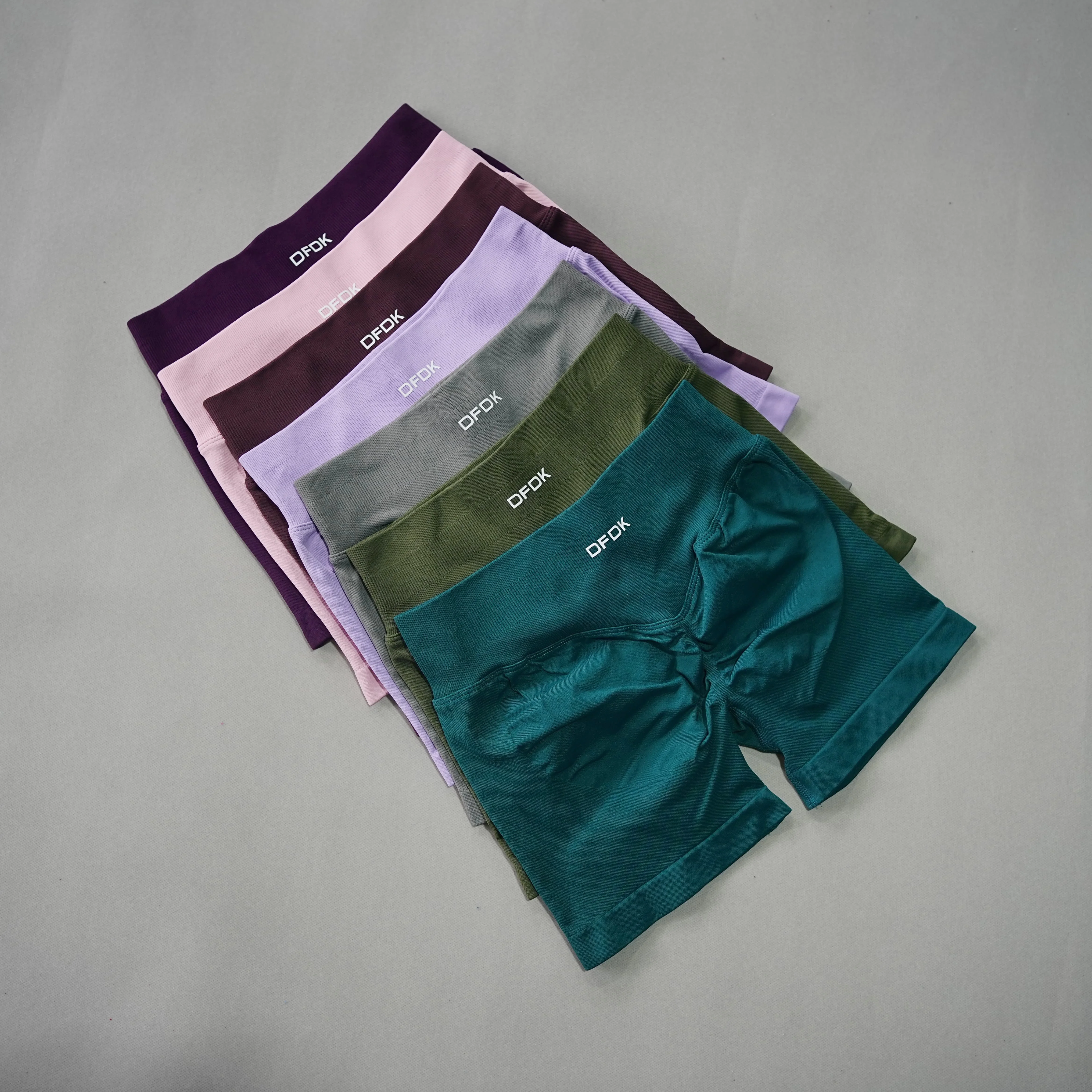 DFDK Women High Waist Yoga Shorts 2