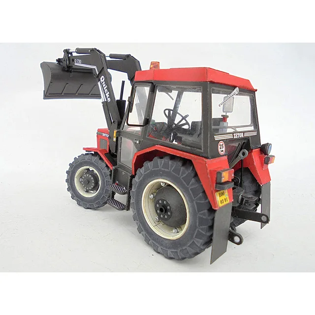 1: 32 Or 1:22 Czech Zetor7745 Tractor Paper Model Agricultural Machinery Manual DIY 2