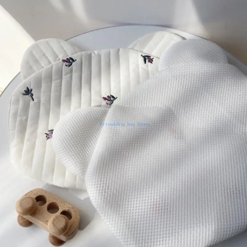 F1CB 자수 용 베개 용 용 침대용 수면 베개 지원 쿠션
