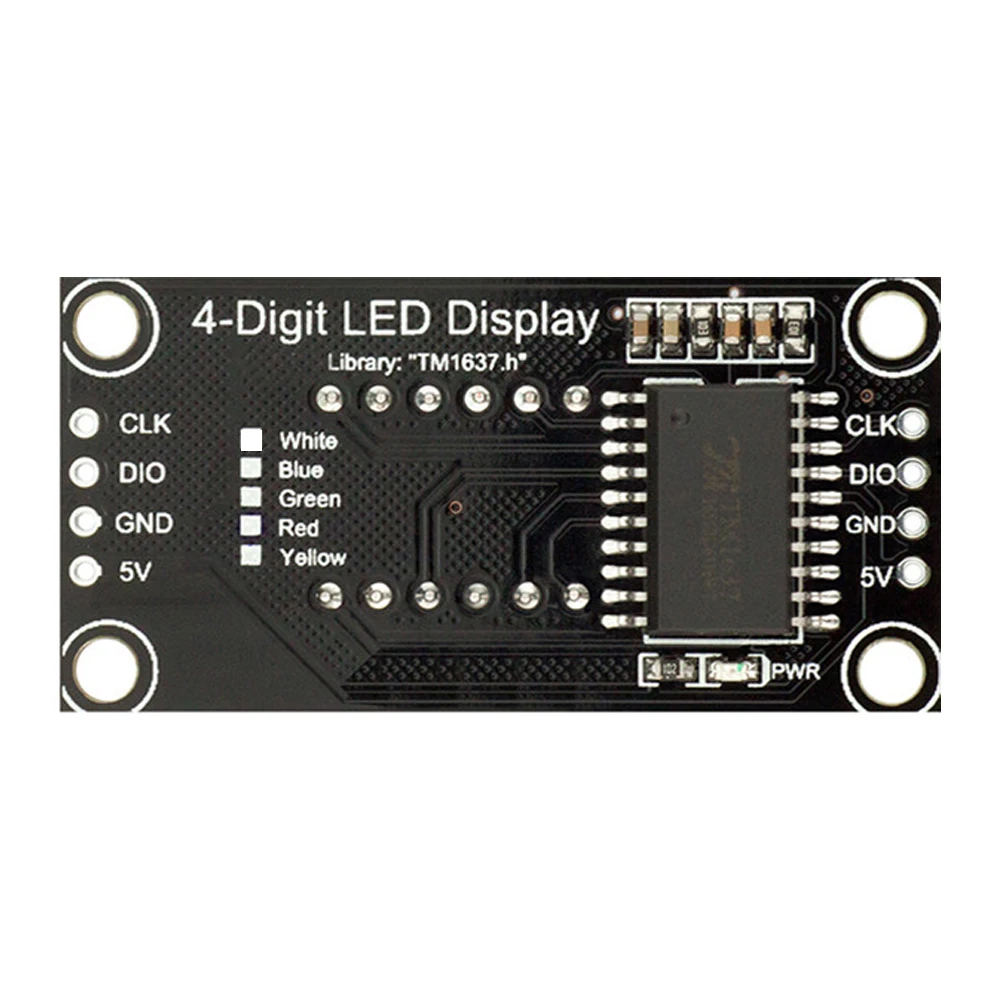 TM1637 Modul Uhr Projekt TM1637 7-Segment LED Display Modul 0,36/0,56 Zoll – Für Uhren, Projekte, Arduino Tm1637 Driver