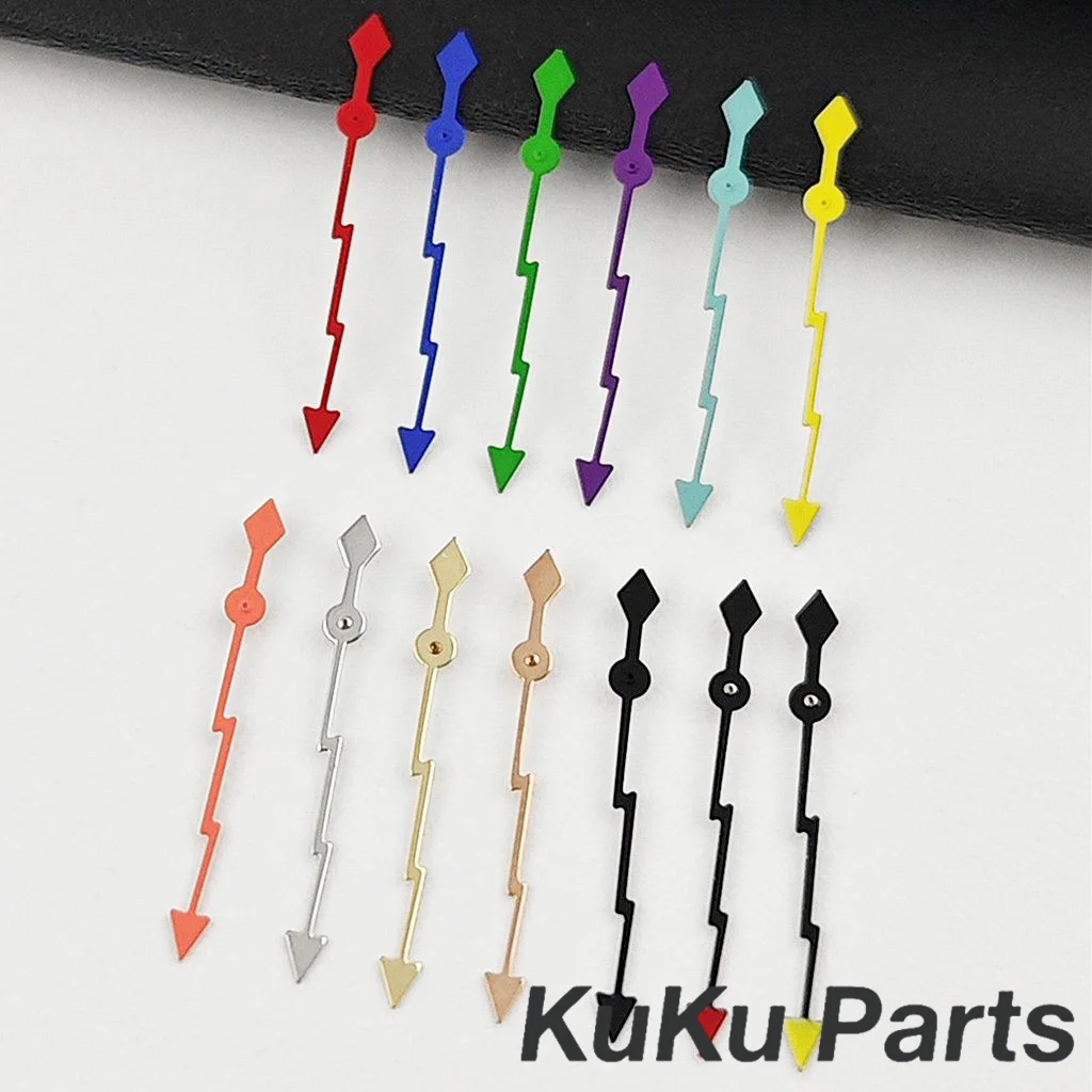 Watch Accessories Lightning 13MM Hands Second Needles Fit NH34 NH35 NH36 NH38 NH70 Movement