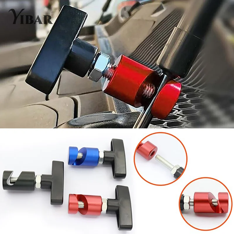 

Aluminum Car Hood Holder Trunk Air Pressure Anti-Slip Engine Cover Lifting Support Rod Fixing Clamp Lift Support Clamp Car Tool