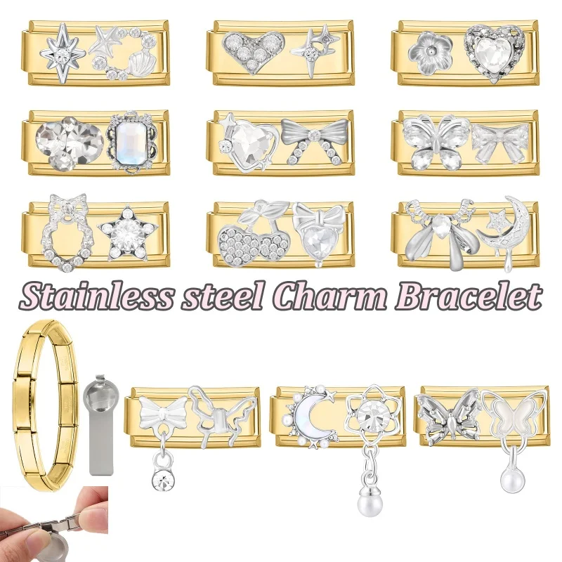 Vintage Charm Bracelet DIY Jewelry