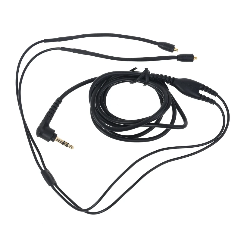 

Detachable Gaming Headphone Cable 1.6m 63inches Noise Canceling Headset Gaming Cable for SE215 SE315 SE425 SE53