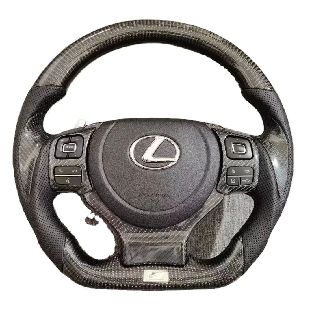 

Рулевое колесо для Lexus es250 nx300, многофункциональное рулевое колесо из массива дерева ct200, модификация RX350, модернизация, lx570, w