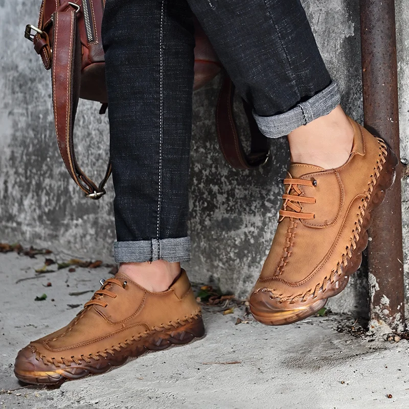 Freizeitschuhe für Herren, Herren-Turnschuhe, Laufschuhe, Wanderschuhe, leichte Turnschuhe, Sport, Outdoor, atmungsaktiv
_voghion.com