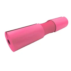 Comfort Grip Barbell Pad for Weightlifting and Fitness Training (Pink)
