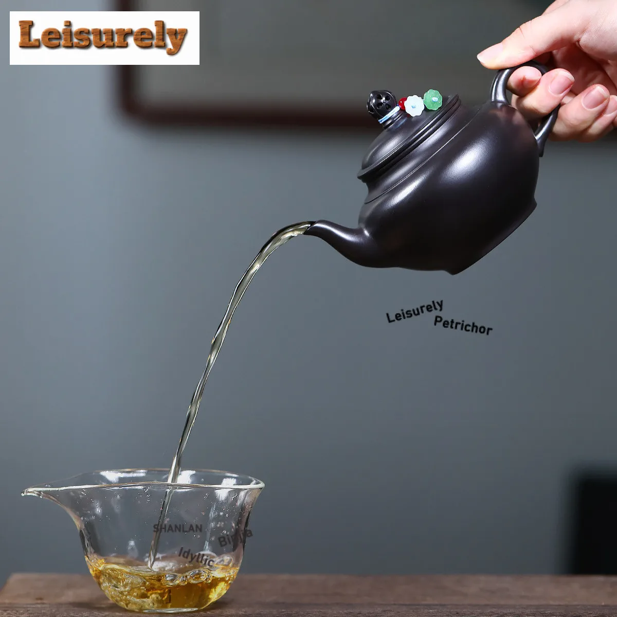 310ml Retro Yixing Purple Clay Teapots Handmade Black Pot Raw Ore Dahongpao Mud Tea Maker Kettle With Strainer Zisha Tea Set