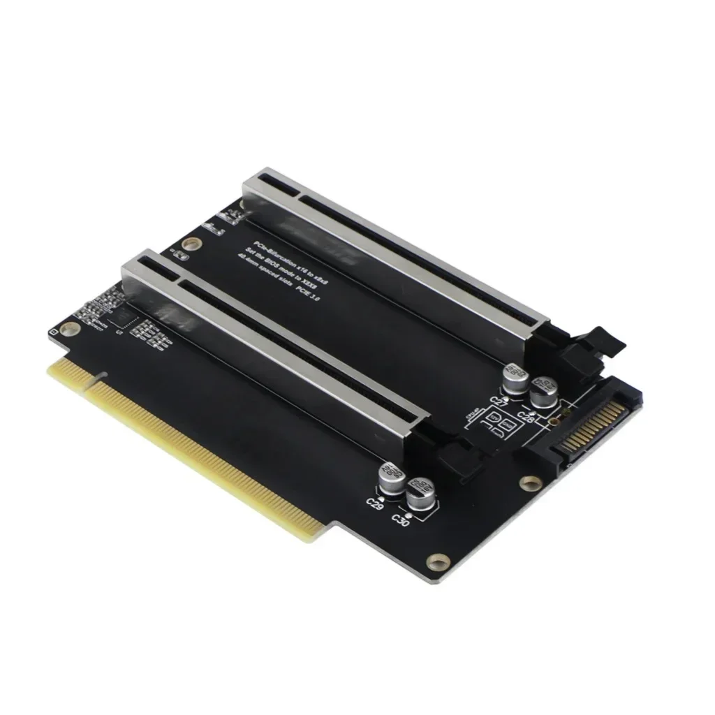 Pcie-x16からx8拡張カード,gen3,pci express 3.0x16,アダプター