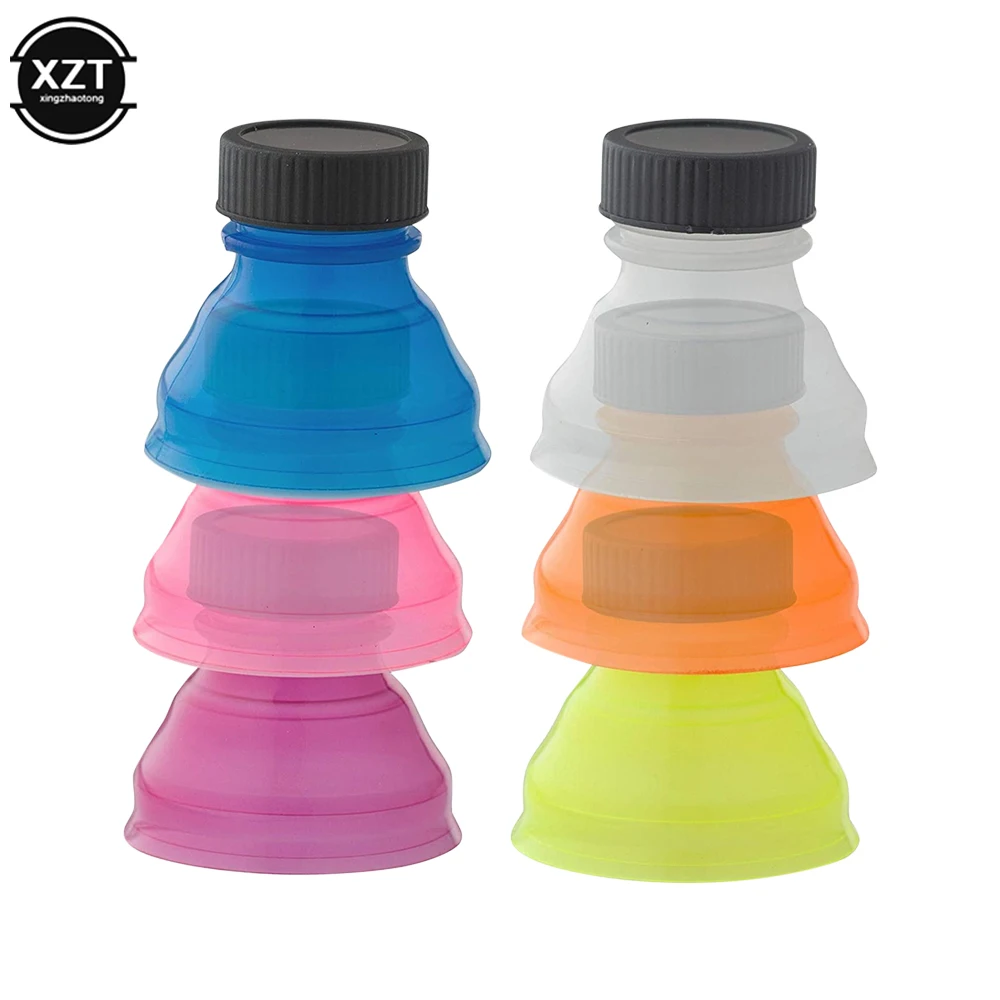 Set 6 Coperchi Per Lattine In Silicone - Antifuoriuscita, Riutilizzabili, Per Birra E Soda - Foto 7