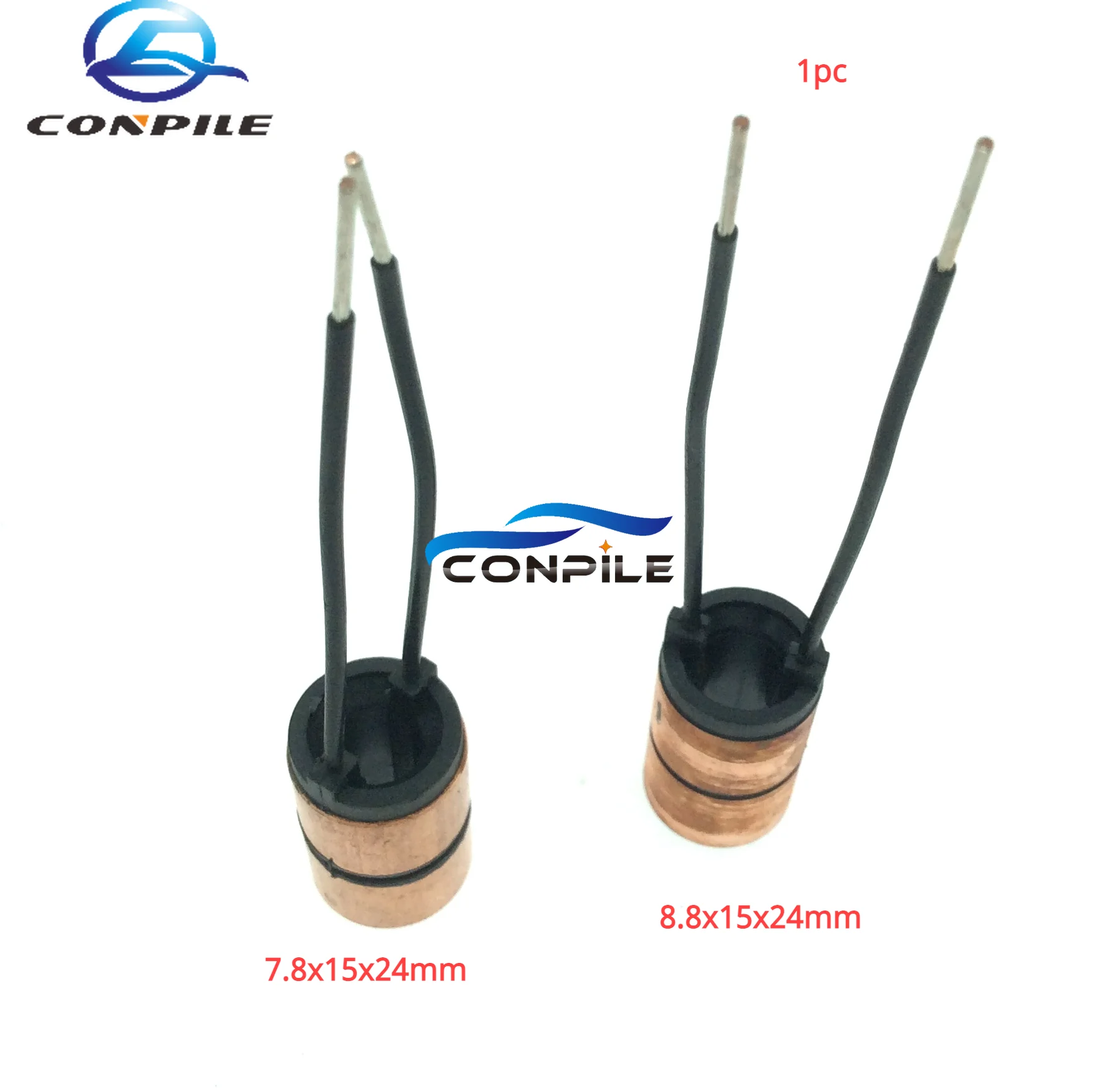 1pc Generator Slip Ring Copper Head Alternator Slip Ring For Cummins 153 Double Bridge Automobile