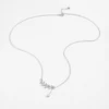 ANDYWEN 925 Sterling Silver Gold Leafs Zircon CZ Pendant Necklace Long Chain Women Drop Fine Jewelry 2023 Crystal Luxury Jewelry 3