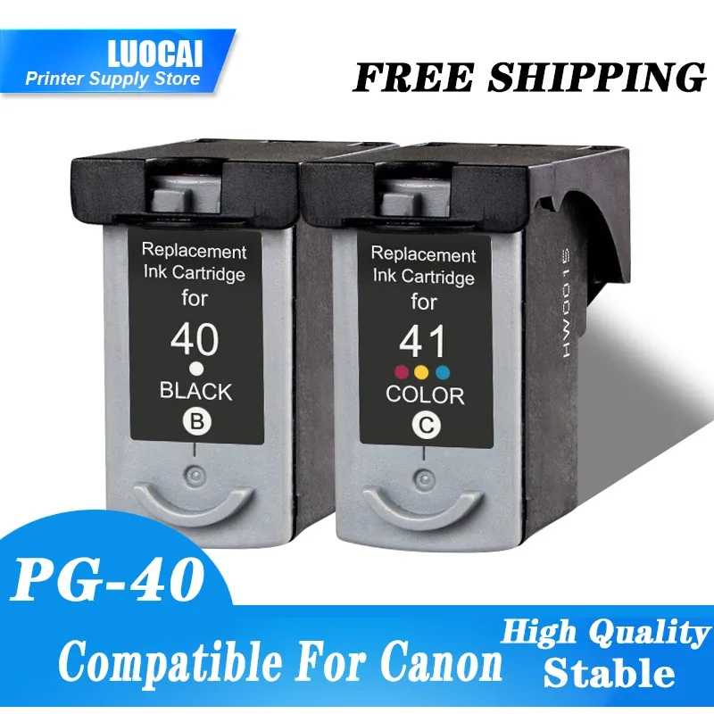 Cartucho de tinta Compatible PG 40 improra Canon, cartucho de tinta