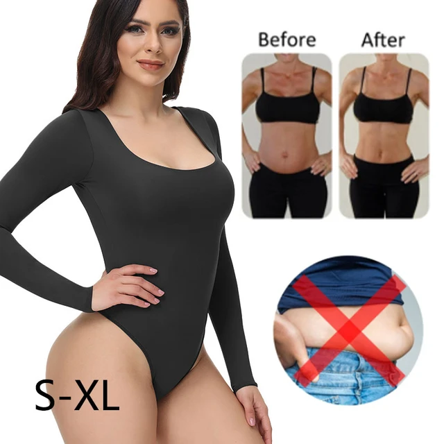 New Low Collar Shapewear Corset Sexy Bodysuits for women Tummy Control Body  Shaper Slimming One-Piece Bodysuit Dance Costume - AliExpress