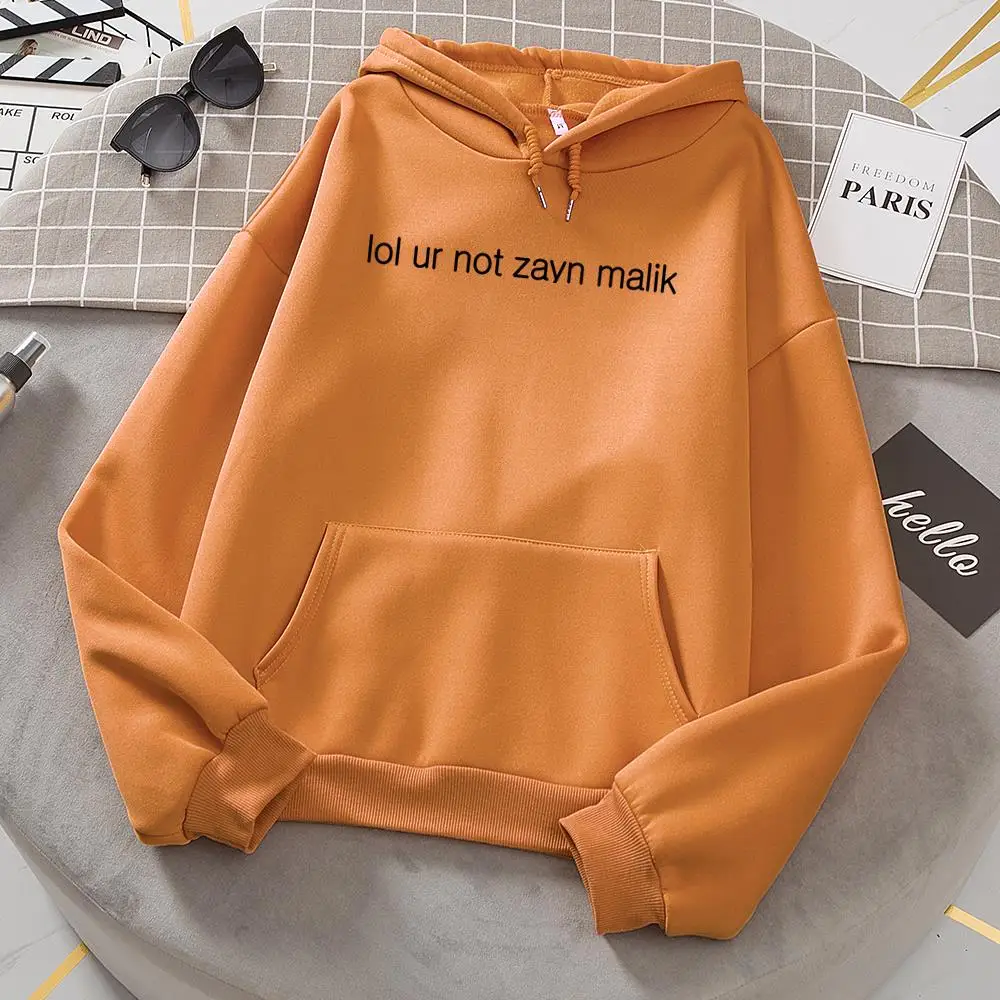 LOL UR NOT ZAYN MALIK Tracksuits Women Long Sleeve Hoodies 2021 Autumn Winter Sweatshirts Moleton Feminino Pink Pullovers