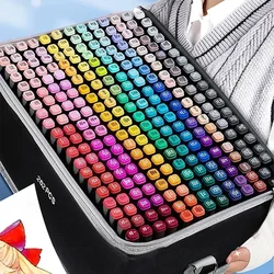 168 Color Double Headed Marker Pen Set for Art Painting Watercolor School Office Supplies Versatile Art Stationery