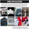 5/10/20PCS Plastic welding rods ABS/PP/PVC/PE Welding Sticks 5x2mm for Plastic Welder guns Bumper Repair Welding Supplies 20cm 6