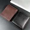 Men's Wallet Genuine Leather Men Wallets Premium Product Real Cowhide Wallets for Man Short Black Wallets Portefeuille Homme 5