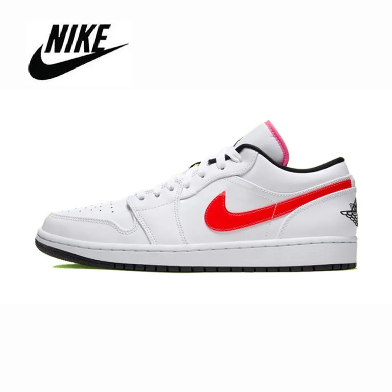 2022 Original Nike Air Jordan 1 Low Men Shoes Comfortable Lightweight AJ1 Women Basketball Shoes Sports Sneakers CQ9776-600