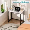 Small Computer Desk  Desk for Small Spaces Sturdy Home Office Desk Modern Gaming Desk Study Writing Laptop Table 4