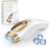 Laser Hair Removal with Ice Cooling Care Function for Women Men Permanent,Unlimited Flashes Painless Epilator IPL Hair Remover 1