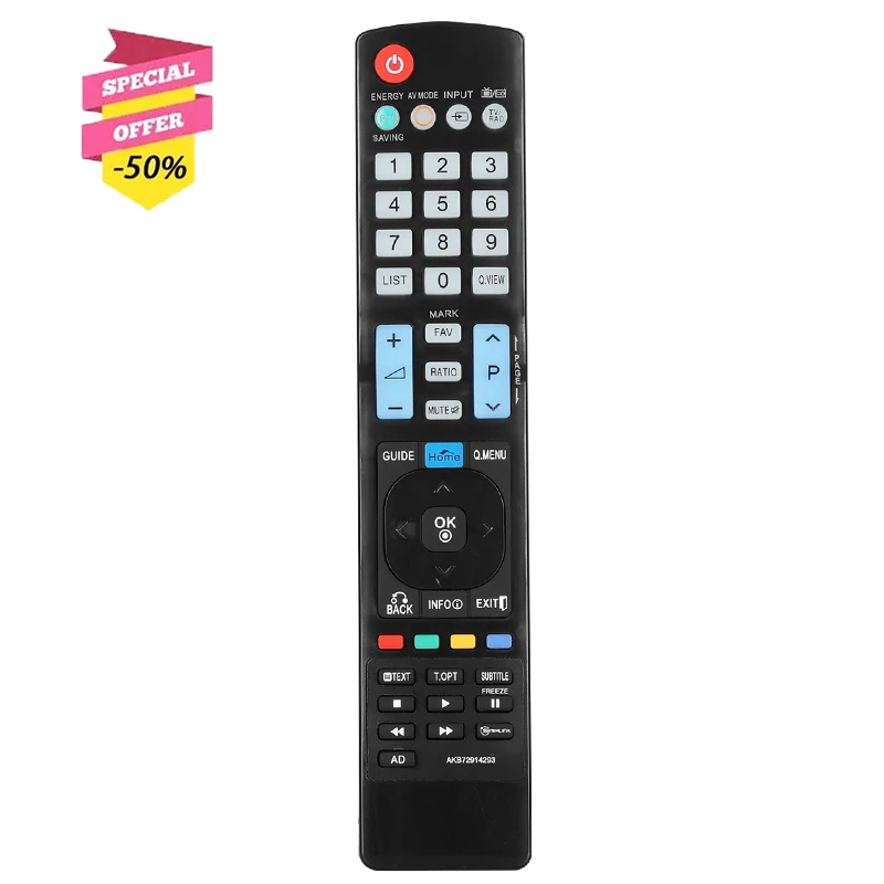 AKB72914293 пульт дистанционного управления для LG TV 26LD350 32LD351 32LD420 32LD428 32LD460 32LD465 37LD420 37LD450 37LD465 42LD450 42LD458