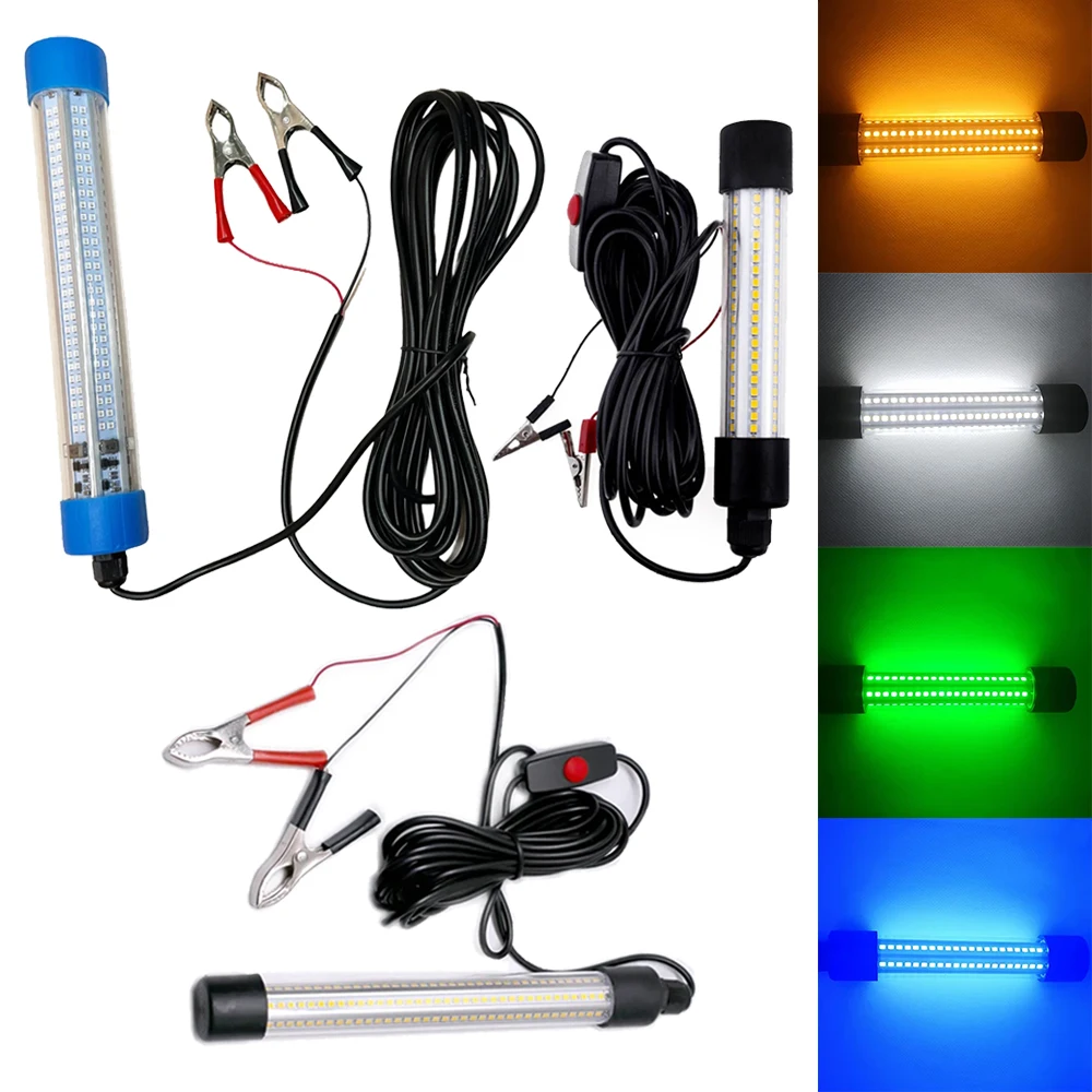 LAMPE DE à LED sous-marine Lampe de Poissons de Bateau Attirant Des