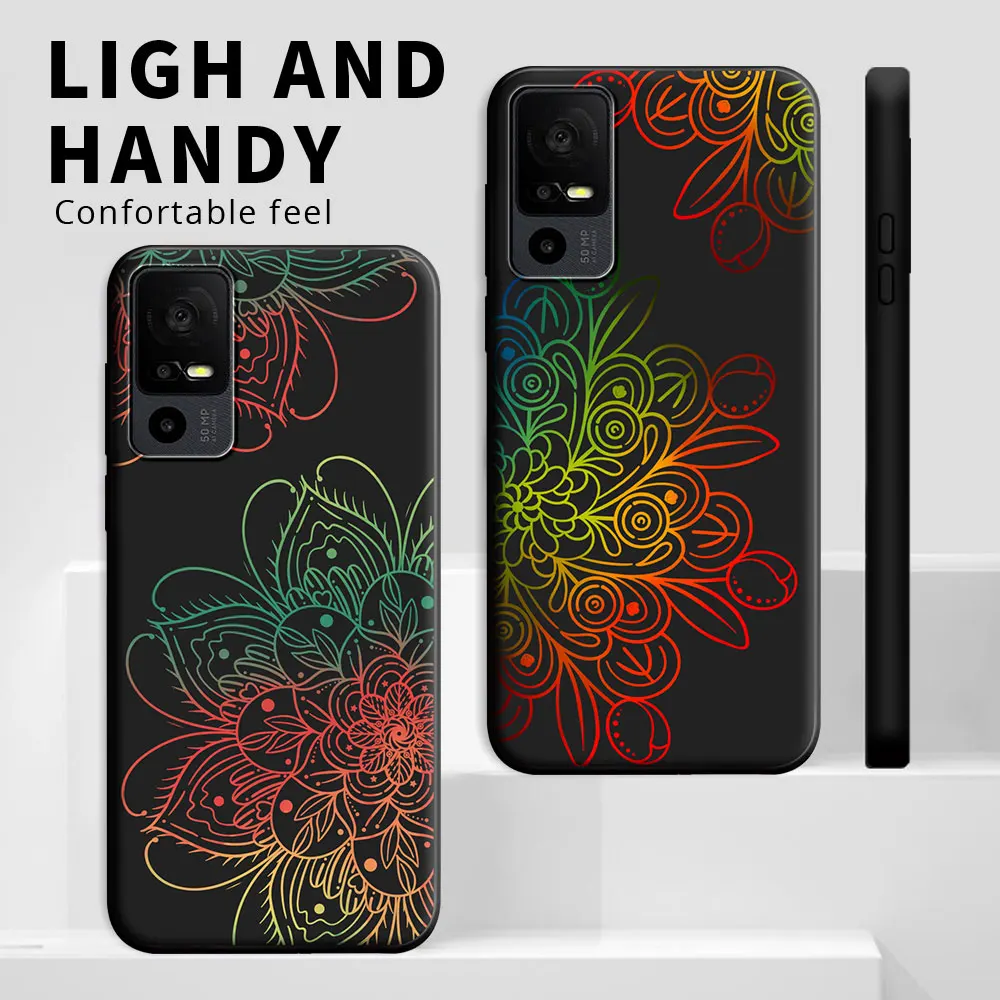 Shockproof Silicone Soft TPU Phone Case - Fashionable Back Cover