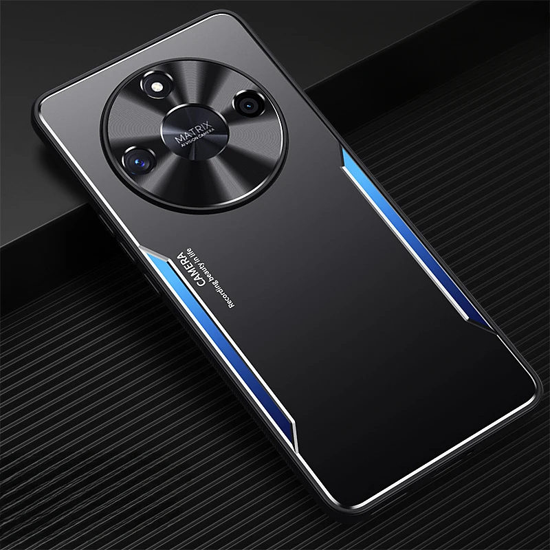 

Для телефона Honor X50 GT X50i, металлическая матовая задняя панель для Honor X50GT, полное покрытие, мягкий силиконовый чехол, защитный чехол