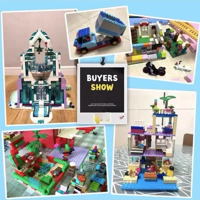 Random Bulk MOC Assemble Building Blocks Basis Parts Accessory City DIY Creative Bricks Model Figures Toys for Children Gifts 5